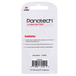 باتری سکه ای Panatech CR1616