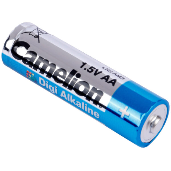 Camelion Digi Alkaline LR6 1.5V AA Battery Pack Of 12 1
