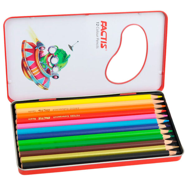 Factis F071120121004 12 Colored Pencil 4