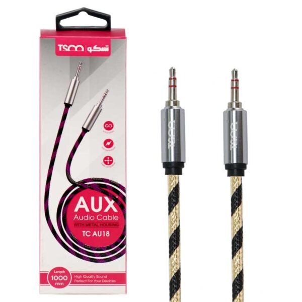 TSCO TC AU18 AUX 1m Audio Cable