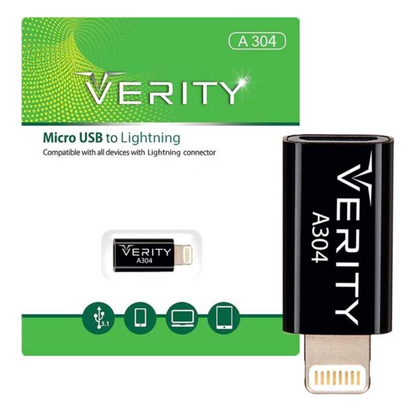 Verity A304 MicroUSB to Lightning Adapter 4 1